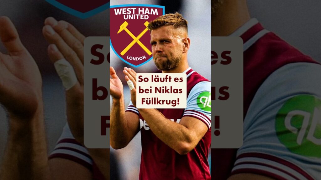 SO läuft es bei Niklas Füllkrug! 😳