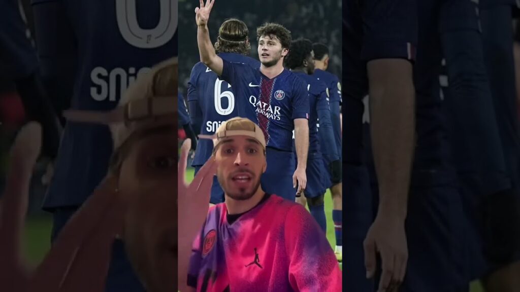 Un commentaire pour Goncalo Ramos svp   psg parissaintgermain  #ligue1 #football #réactionfoot