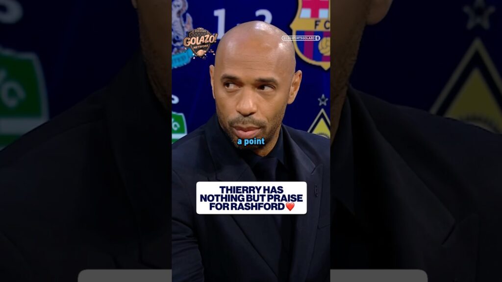 Thierry was impressed with Marcus Rashford‘s performance against Newcastle 👏