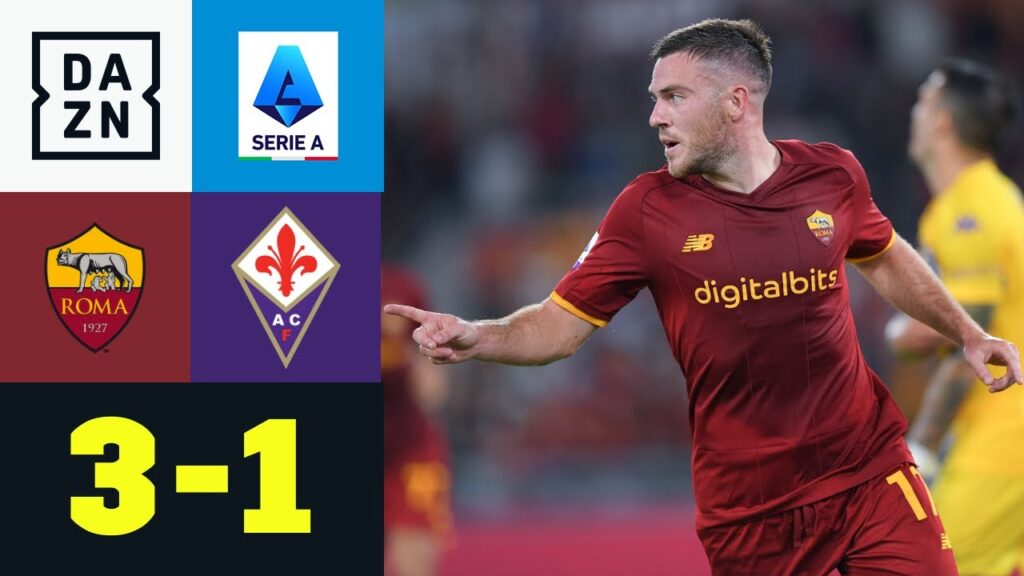 Veretout trifft doppelt beim Mourinho Debüt: AS Rom - Florenz 3:1 | Serie A | DAZN Highlights