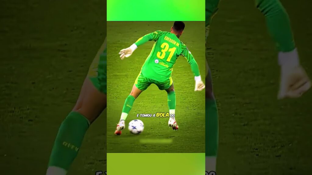 O ederson quase infartou o guardiola 😂🔥
