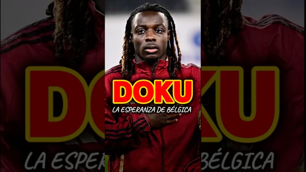 🇧🇪JEREMY DOKU es la ESPERANZA de BÉLGICA #doku #bélgica #mancity #worldcup #futbol