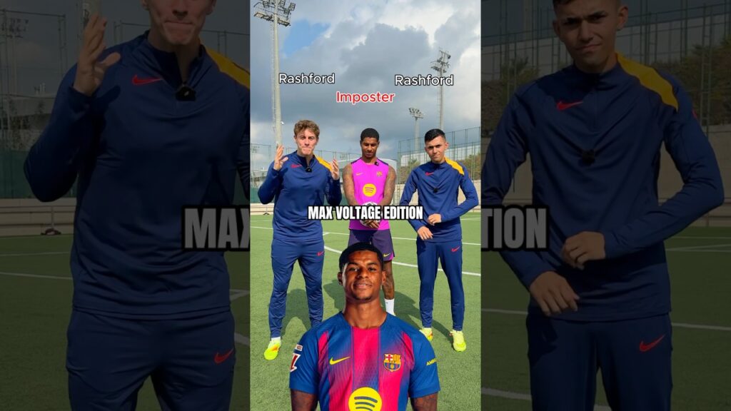 Imposter game with Marcus Rashford 😭😂