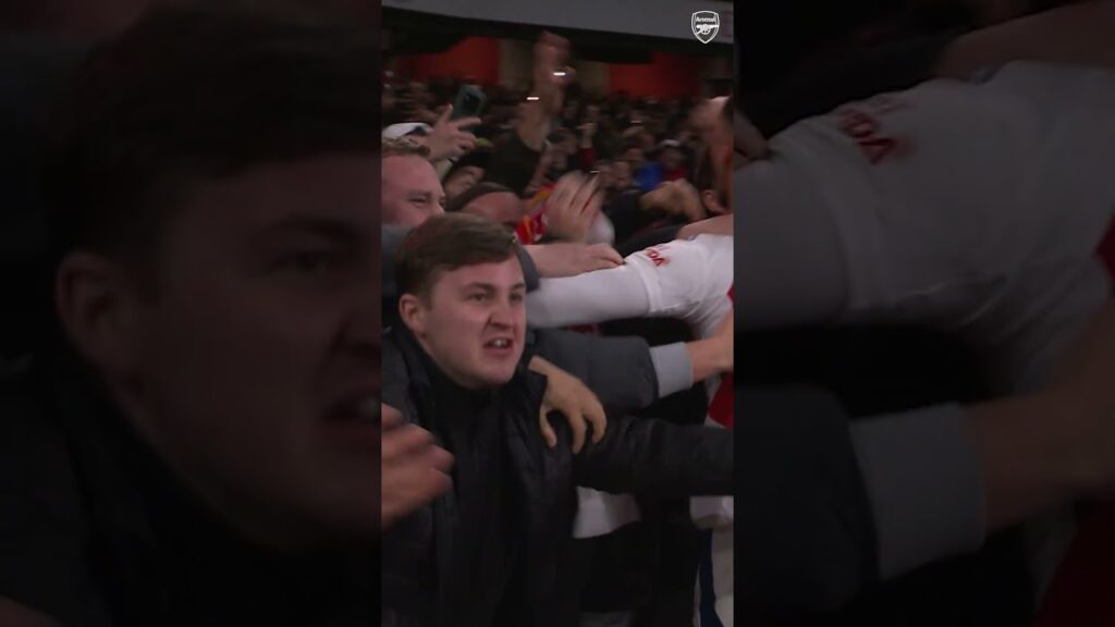 SALIBA SCORES AGAINST MAN UNITED 🙌