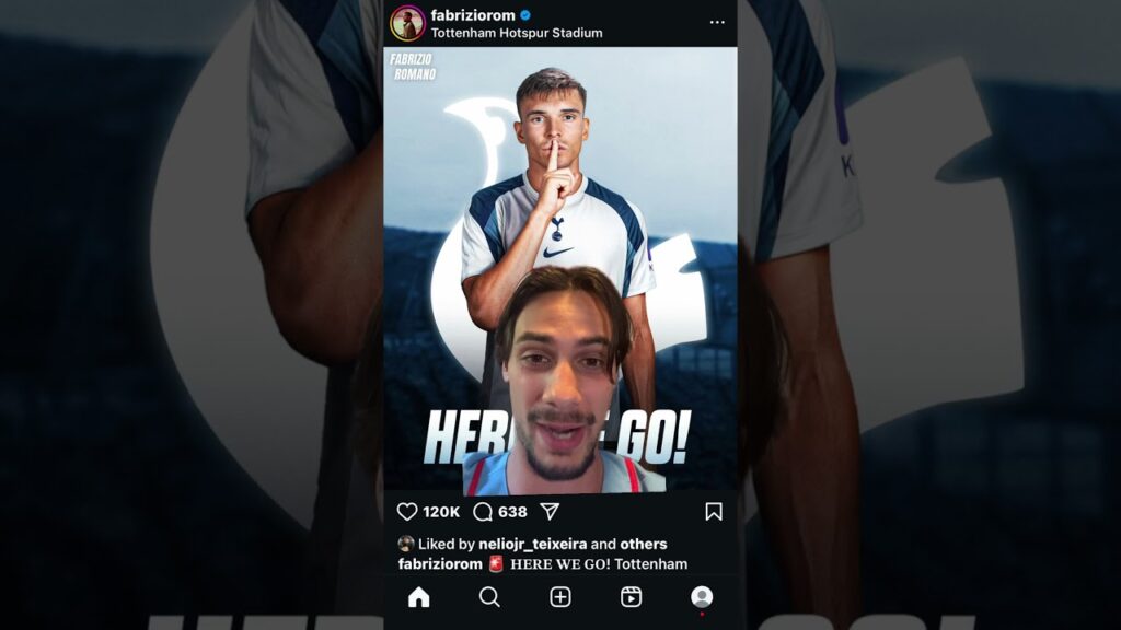 Joao Palhinha signs for Tottenham #tottenham #premierleague