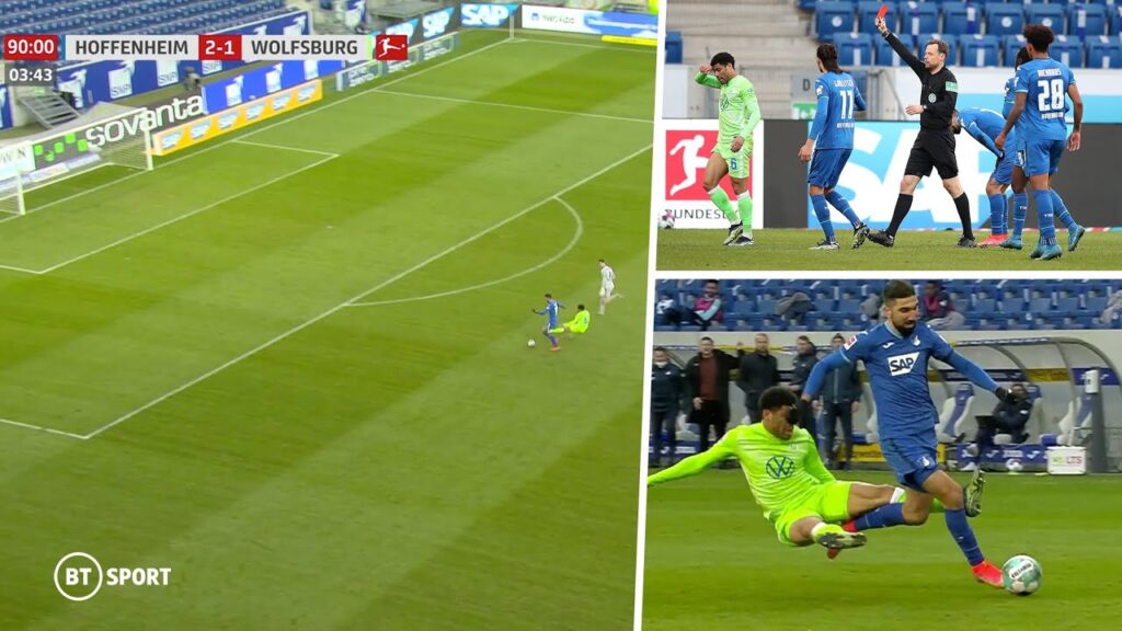 Paulo Otávio commits one of the CRAZIEST red card challenges ever! Last minute, last man, NO keeper!