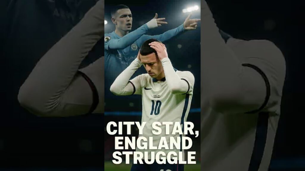 Why Phil Foden Struggles for England — The Real Reason Behind the Drop-Off