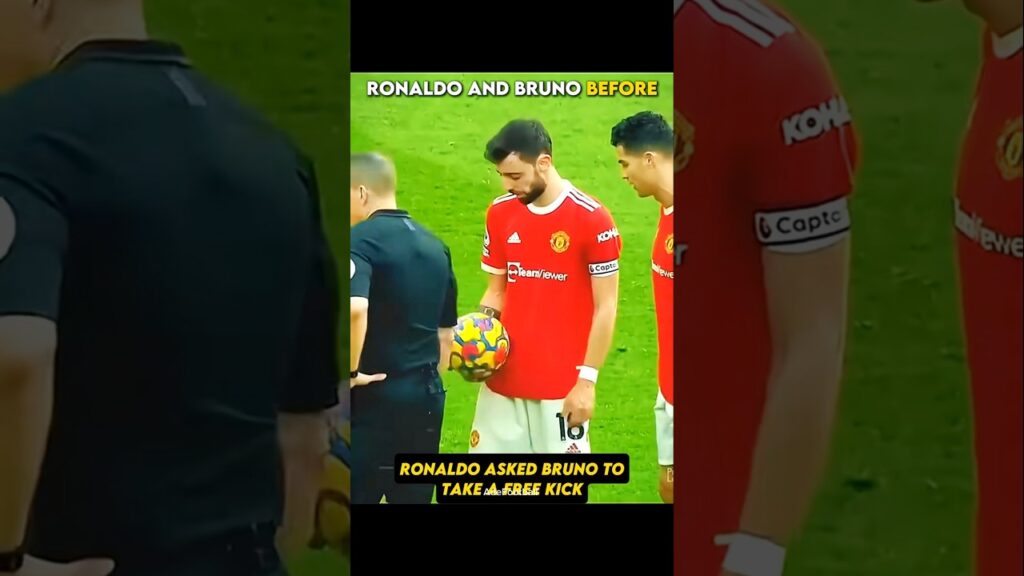 Ronaldo & Bruno Fernandes Before + Now ❤️‍🩹