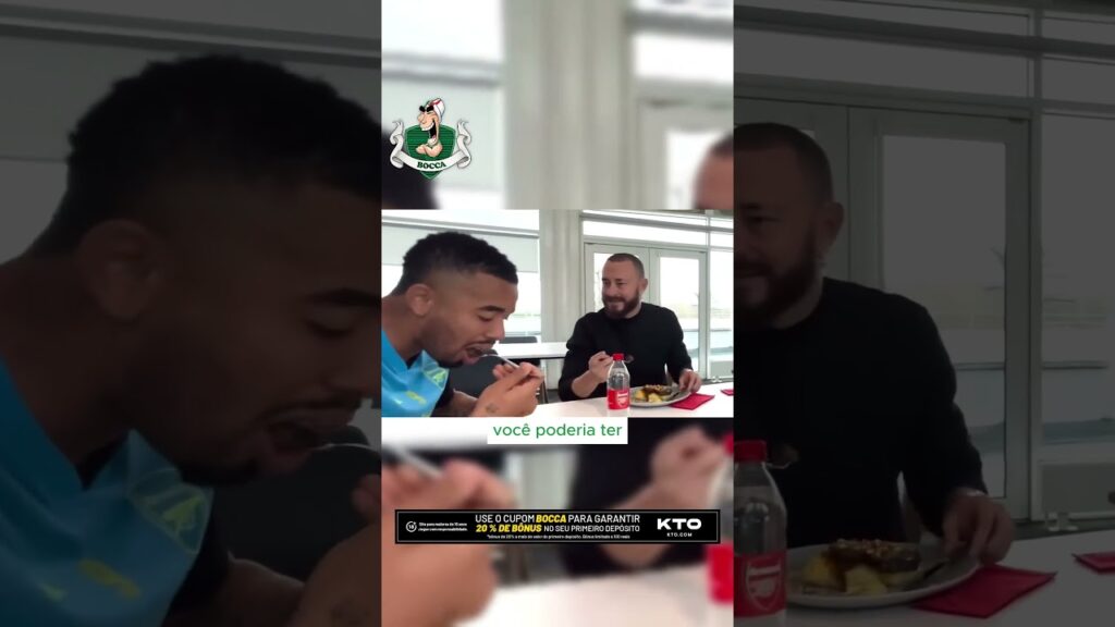 GABRIEL JESUS FALA QUE FARIA UM GOL EM JOGO CONTRA O PALMEIRAS NO MUNDIAL