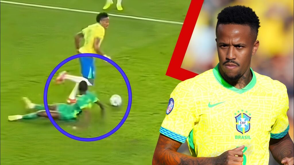 Éder Militão CRAZY Performance vs Senegal 😳🔥 | Brazil 2-0 Senegal | Defensive Masterclass
