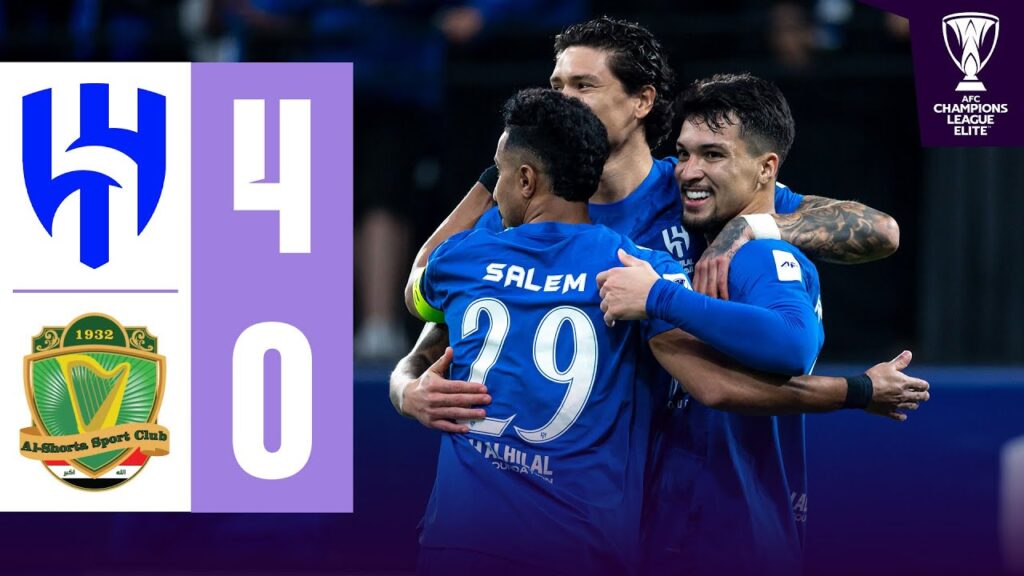 Cancelo’s 70-METRE RUN caps fifth straight win | Al Hilal 🇸🇦 vs Al Shorta 🇮🇶 | Highlights ACL Elite™