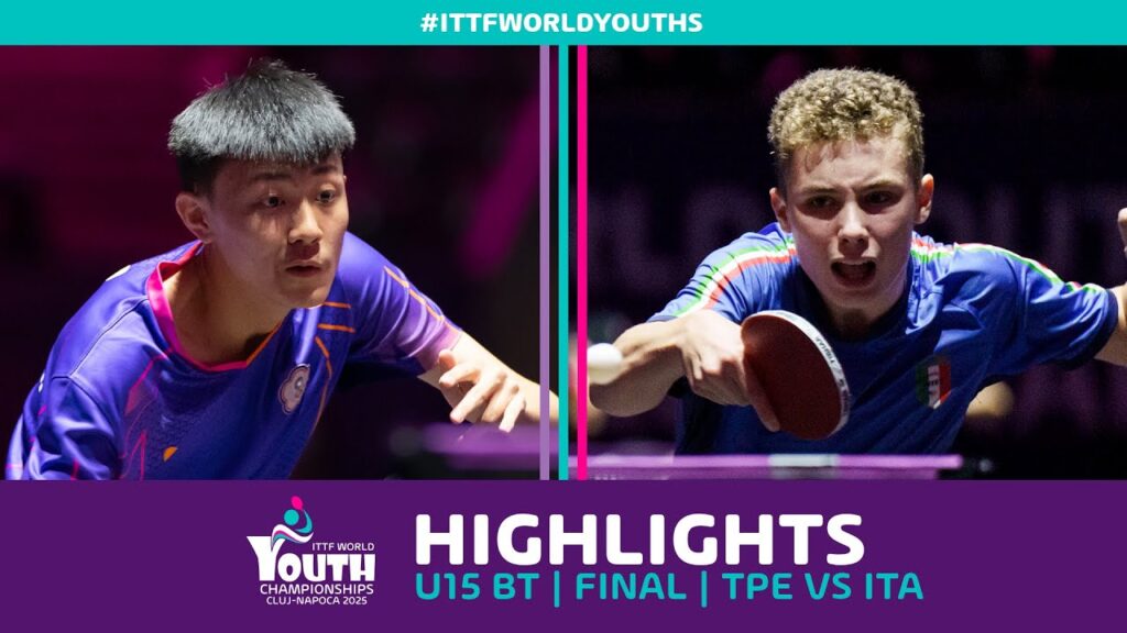 Cheng Min-Hsiu vs Danilo Faso | U15 BT - Final | #ITTFWorldYouths 2025