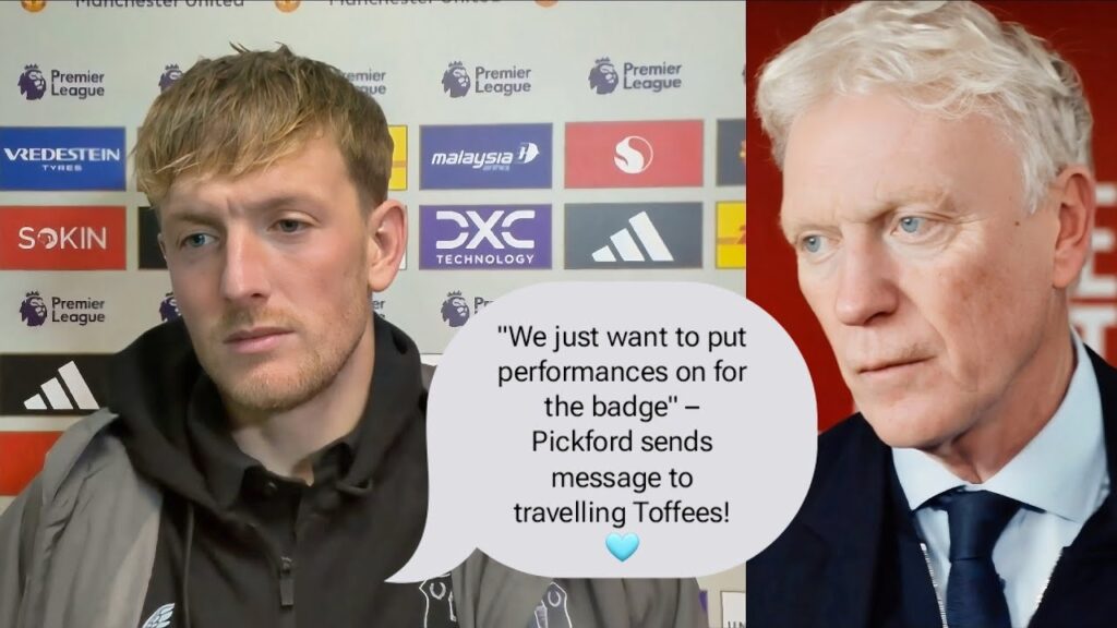 10 MEN & STILL ABOVE LIVERPOOL... ABSOLUTE SCENES! | Jordan Pickford REACTS | Man Utd 0-1 Everton