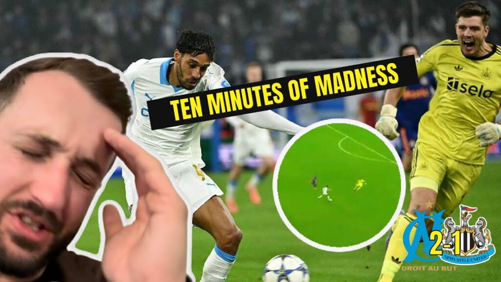 Newcastle suffer DISAPPOINTING defeat after Nick Pope ERROR to lose 2-1 to Marseille in the UCL! 🫣