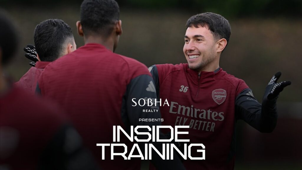 INSIDE TRAINING | Our Gunners prepare for Bayern Munich in the UEFA Champions League ✨