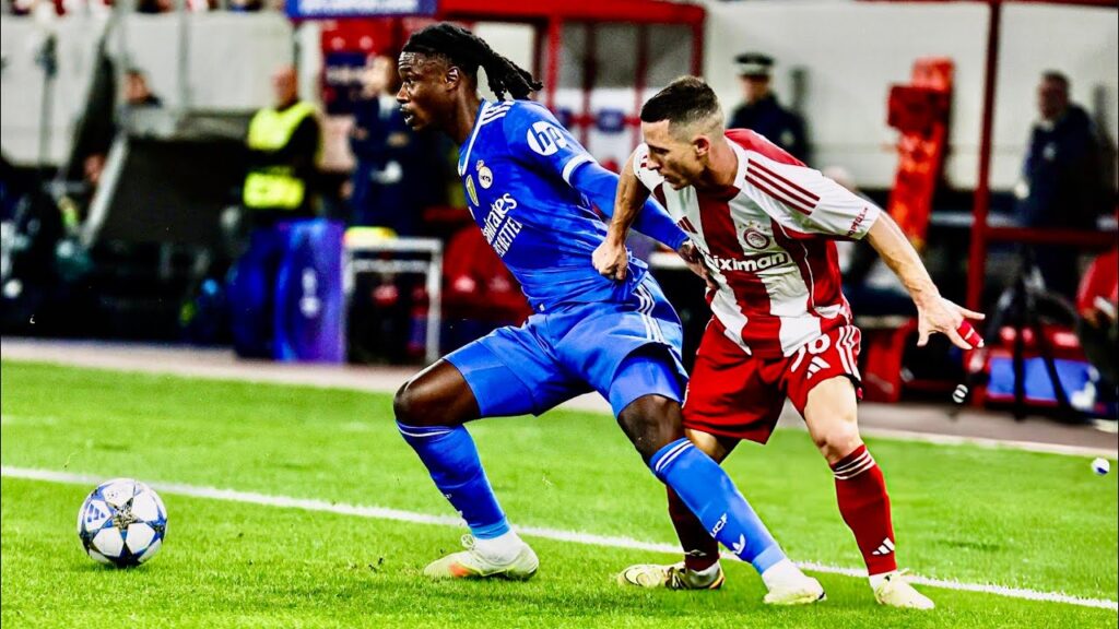 Eduardo Camavinga Vs Olympiacos | UCL 2025/2026