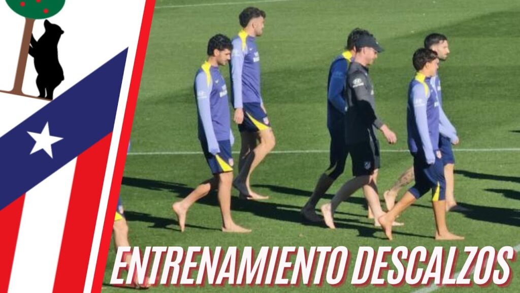 El EFECTO MARCOS LLORENTE: el ATLÉTICO ENTRENA DESCALZO! 😱OBLAK LISTO para el PARTIDO ante el OVIEDO