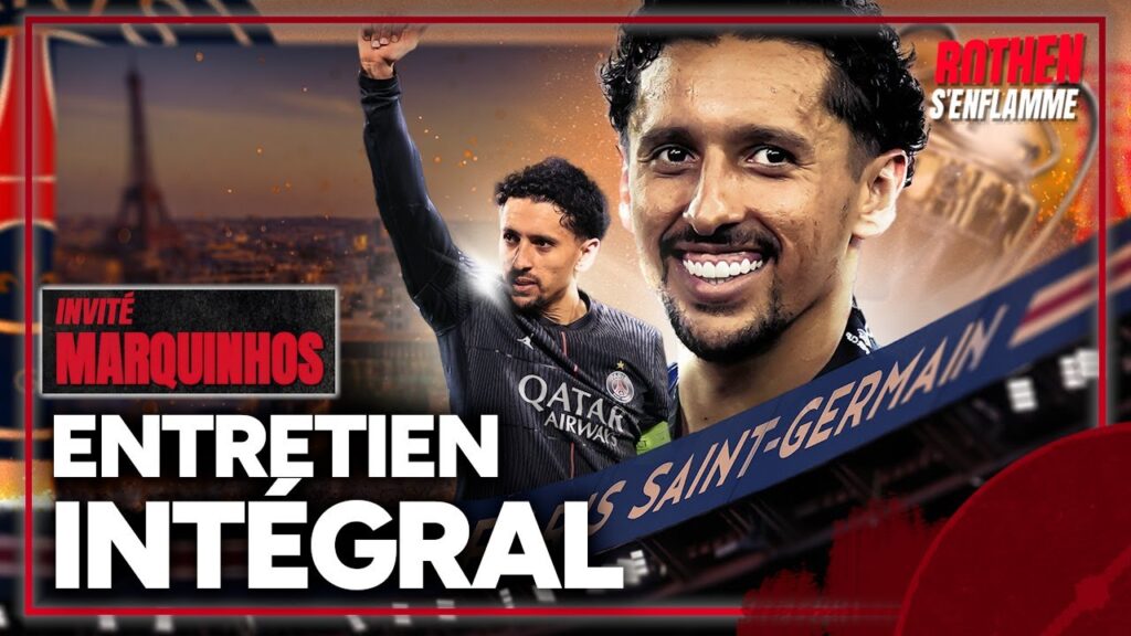 Luis Enrique, son avenir, Neymar… MARQUINHOS invité exceptionnel de Rothen s'enflamme