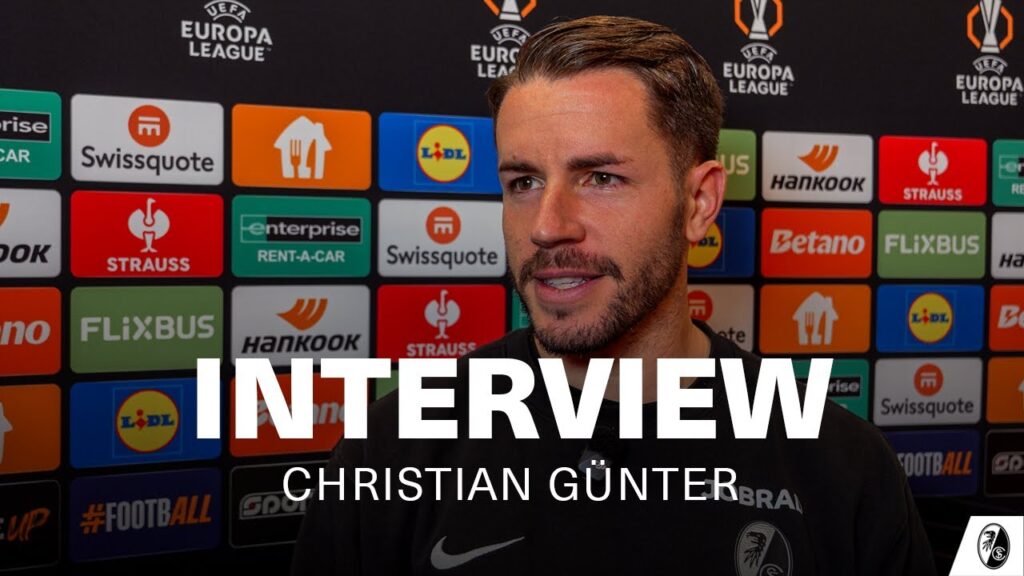 "Wir wollen das Maximale!" | Christian Günter im Interview nach dem 0:0 in Pilsen