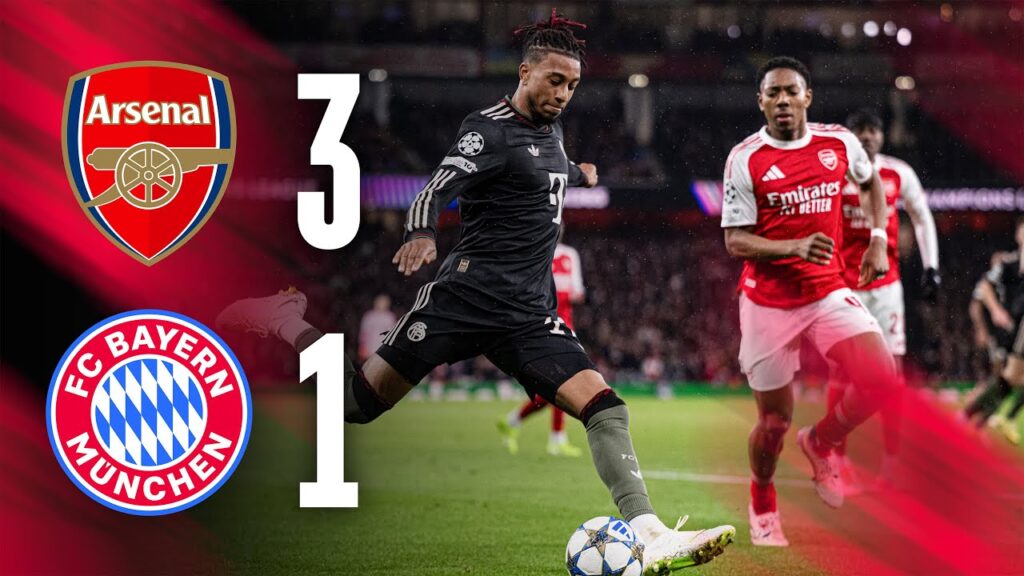 First defeat of the season in top clash | Arsenal FC - FC Bayern | Champions League Highlights