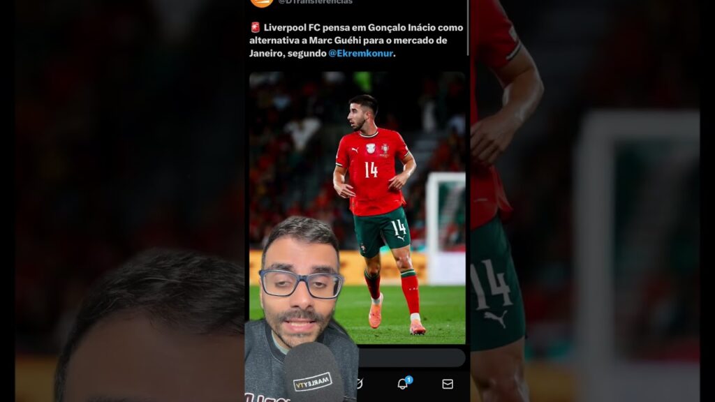 António Silva e Gonçalo Inácio na lista do Liverpool 🔥 #futebol #ligaportugal #benfica #sporting