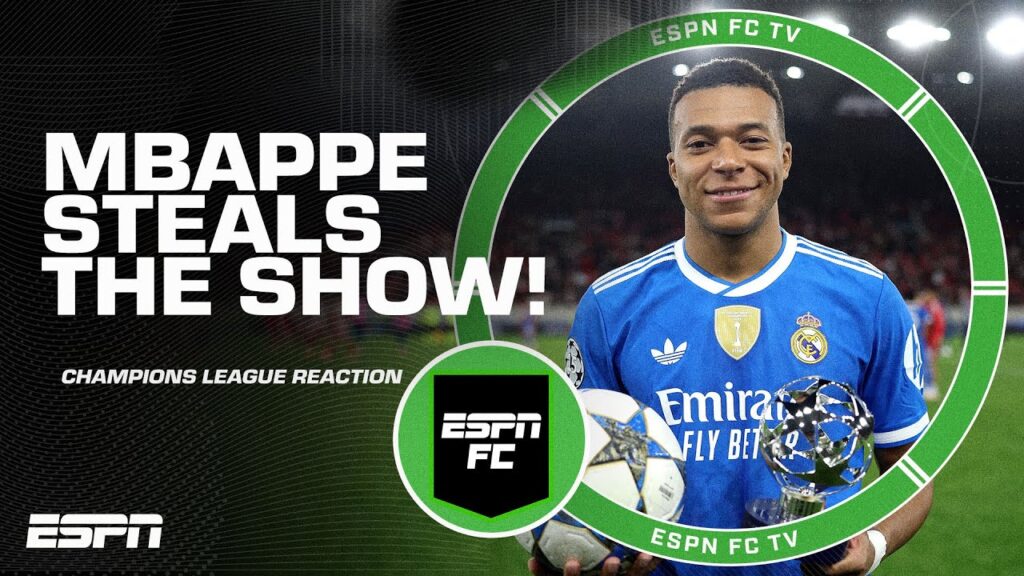 Is Kylian Mbappe the best striker in the WORLD right now? 👀🤩 Real Madrid BEAT Olympiacos | ESPN FC