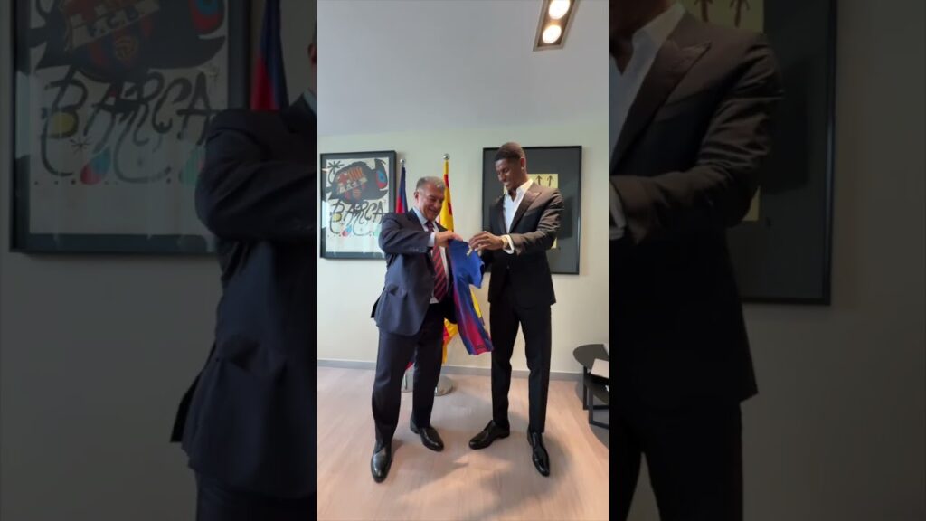 Our new No. 14: Marcus Rashford 💙❤️ #fcbarcelona #football #shorts #Rashford