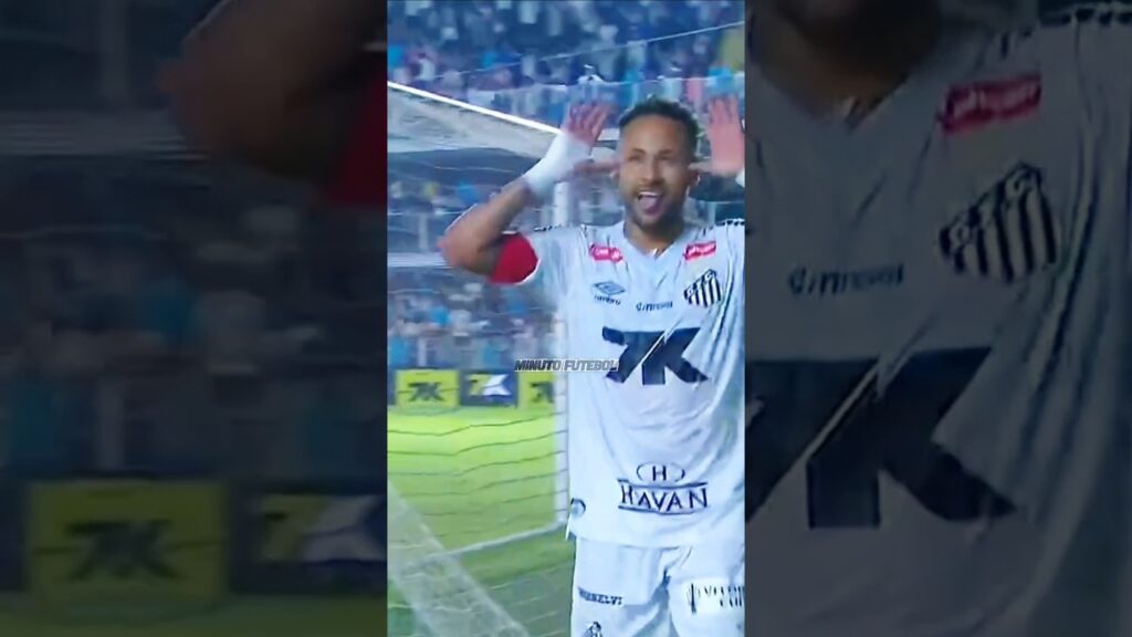 GOL DO NEYMAR HOJE SANTOS 1X0 SPORT! #futebol #futebolbrasileiro #santosfc #neymar