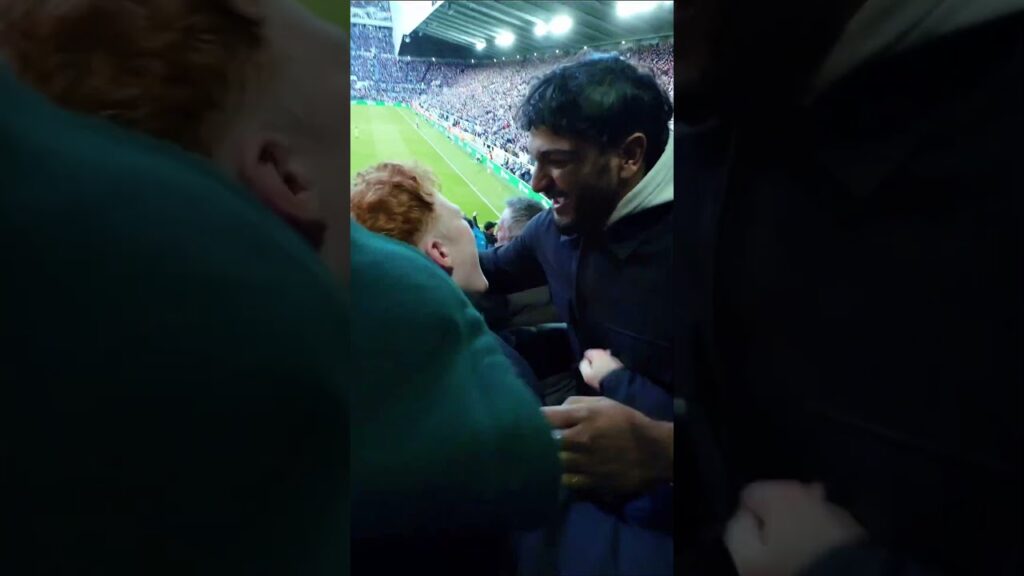 The winner by Bruno Guimaraes in the 90th minute against Fulham. #NUFC #EPL #PremierLeague #ffc The winner by Bruno Guimaraes in the 90th minute against Fulham. #NUFC #EPL #PremierLeague #ffc