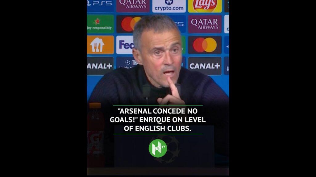 Arsenal practically concede NO GOALS! Enrique on level of English clubs 📈