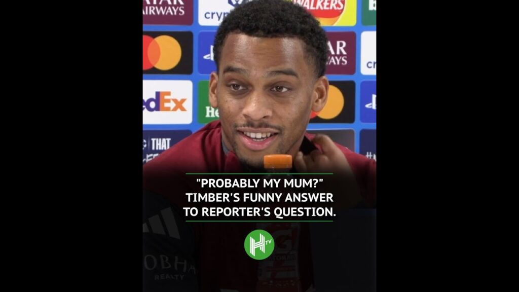 'Maybe my Mum?' Timber's FUNNY response to reporter's question 😂❤️