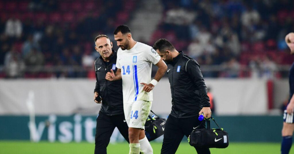 Alerta, Benfica: Pavlidis sai lesionado do jogo da Grécia! : A Bola
