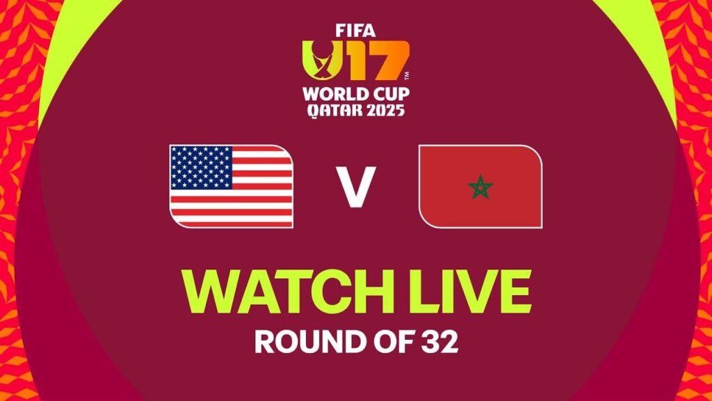Ouazane (Morocco u17) goal vs USA u17