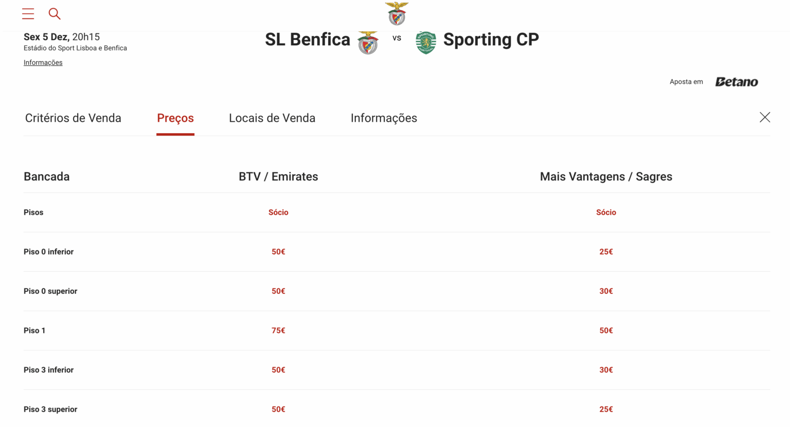 Com preços destes nem clientes terão