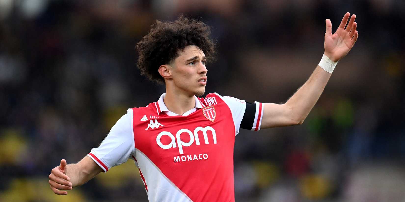 AS Monaco's Maghnes Akliouche