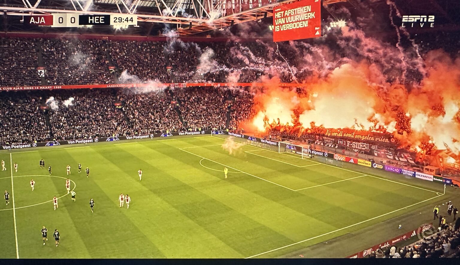 Jammer dat het bord de andere kant op staat