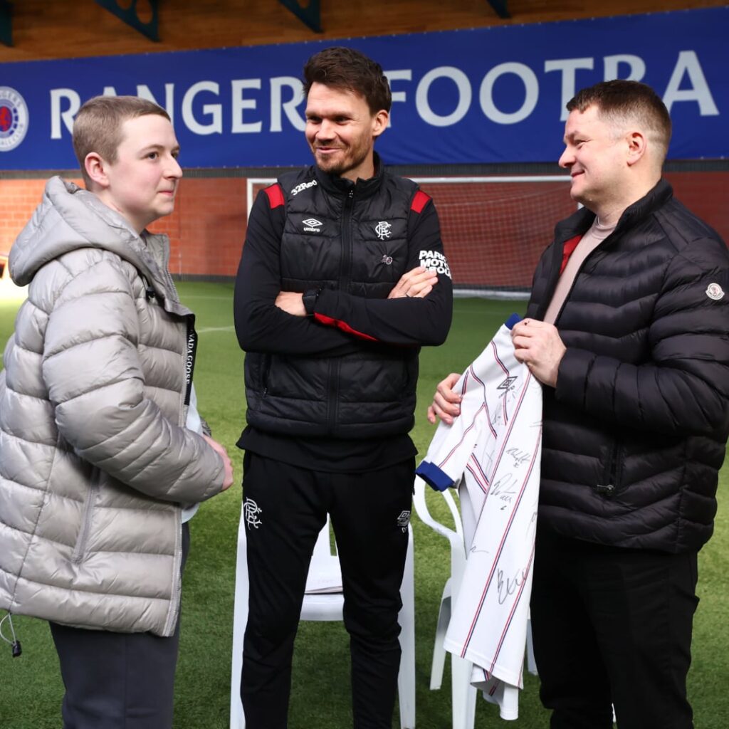 Rangers Charity Foundation hosted an event for a group of fans living with life-limiting or life changing illnesses - hope they all had a cracking time! ♥️