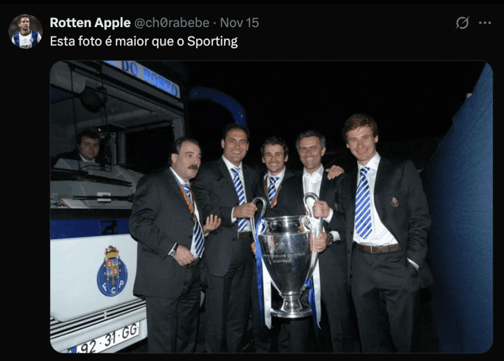 Há sportinguistas a chorar com esta publicação