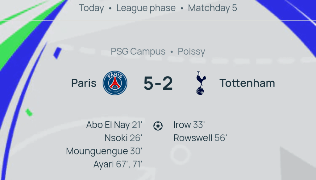 PSG did the job in the youth league. Now it's time for the A team 🔥
