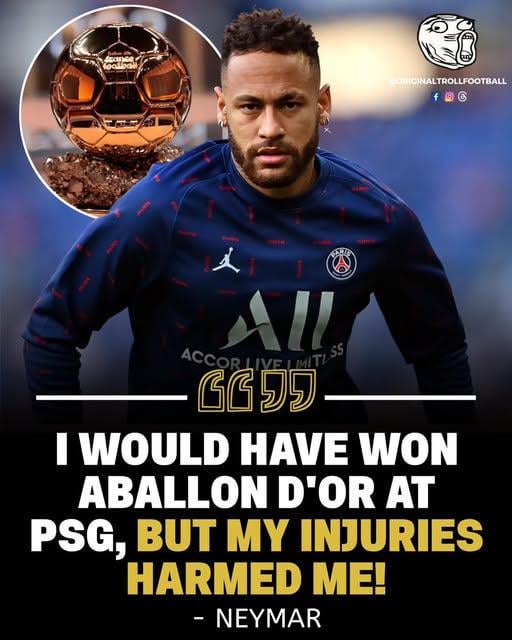 How many of you agree with Neymar?