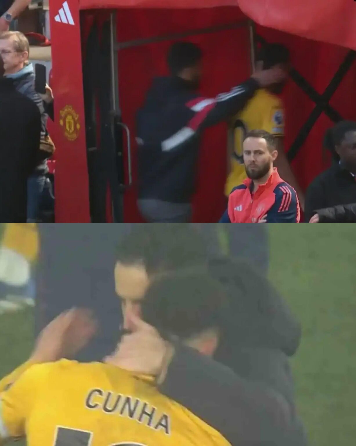 [Samuel Luckhurst] Matheus Cunha on what Ruben Amorim told him when Manchester United played Wolves last season: