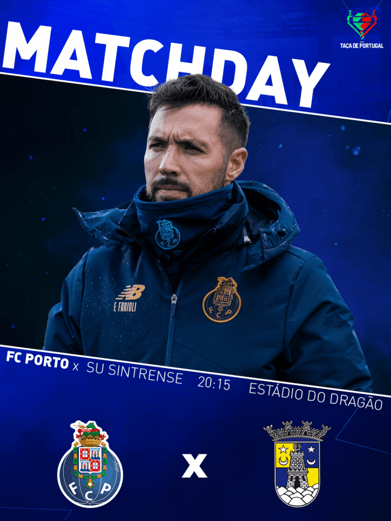 HOJE É NOVAMENTE DIA DE FC PORTO! Expectativas para hoje? 💙🤍🐉