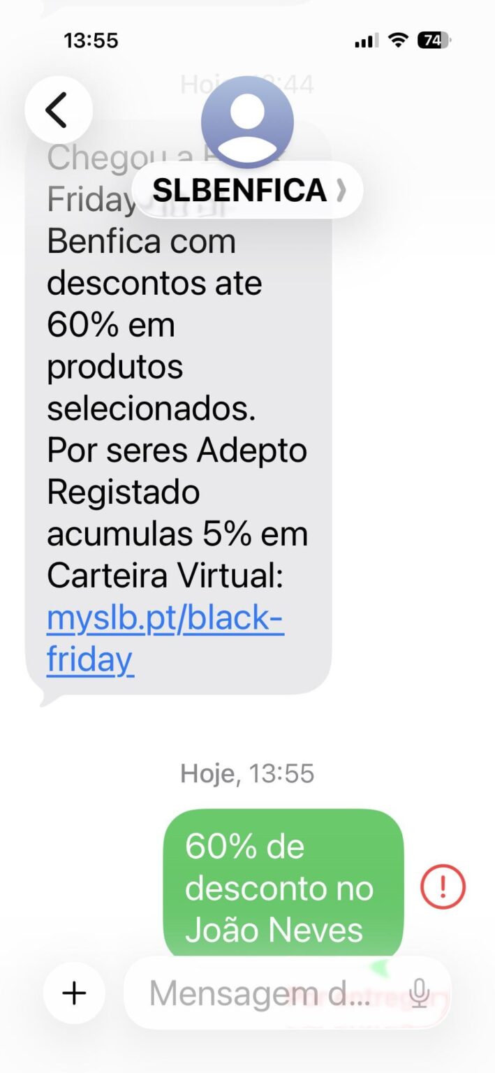 Black Friday SL Benfica