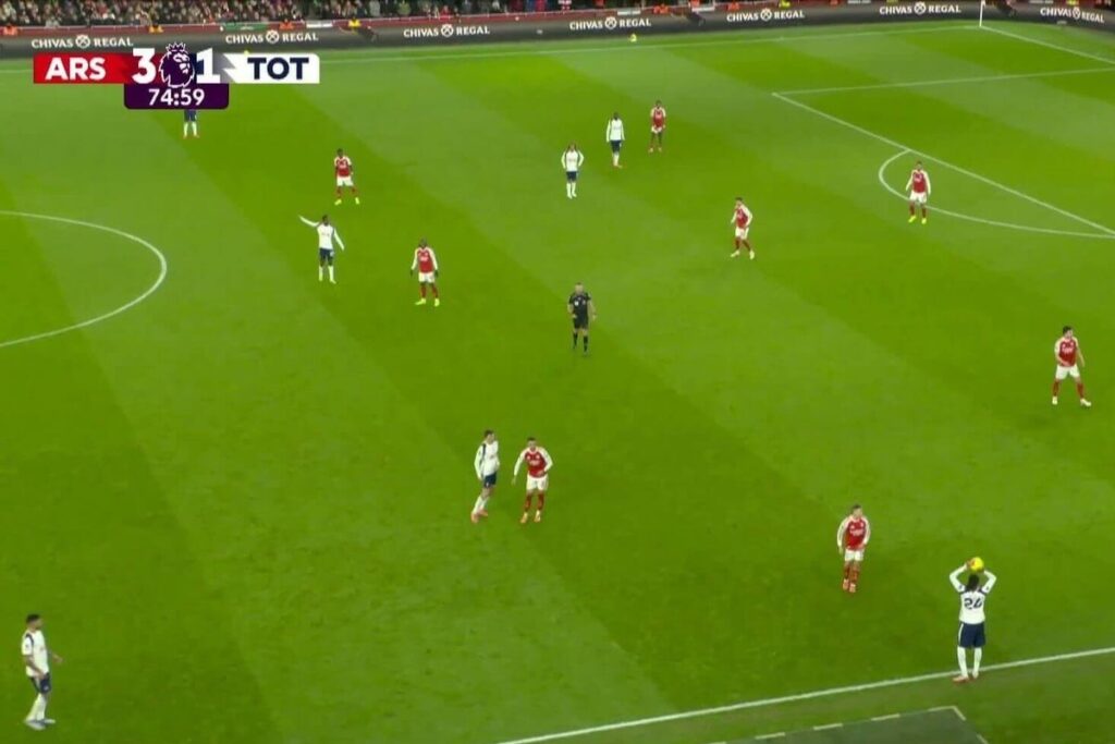This Spurs throw-in against Arsenal says everything about where they are going wrong This Spurs throw-in against Arsenal says everything about where they are going wrong