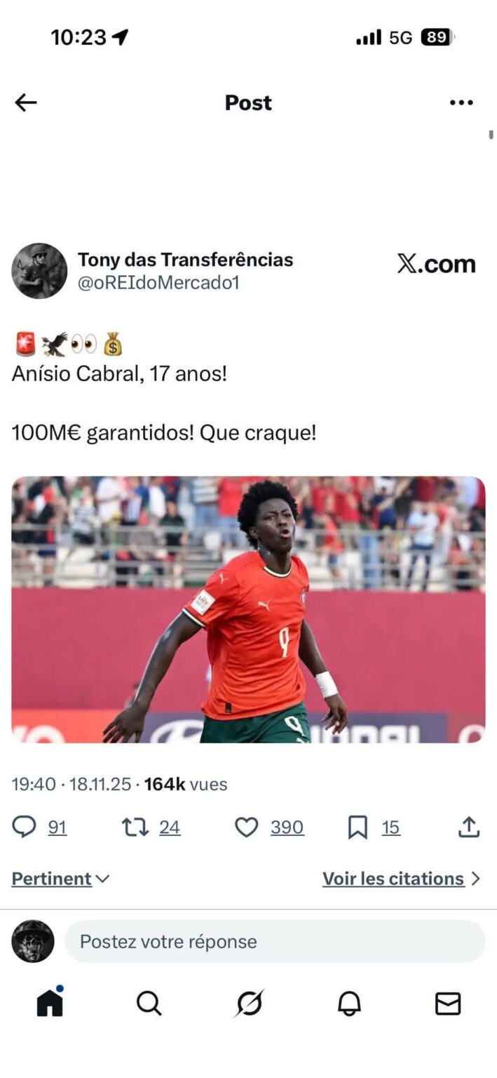 E aqui a definição de Vieirismo/Bananismo. O importante não é formar para vencer, mas formar para vender