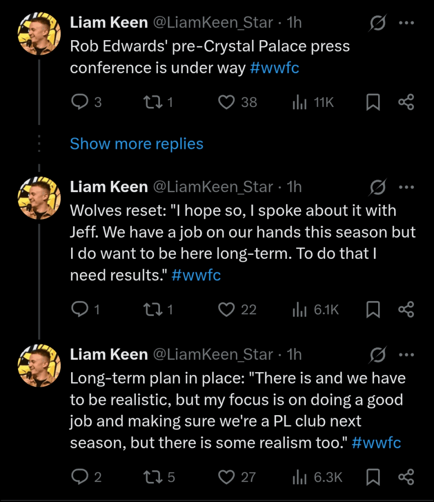 He's been here less than a week and he's already realised we're screwed.