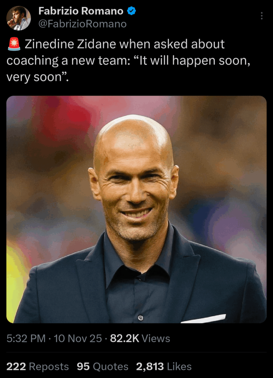 Zidane eyeing Ajax? 👀