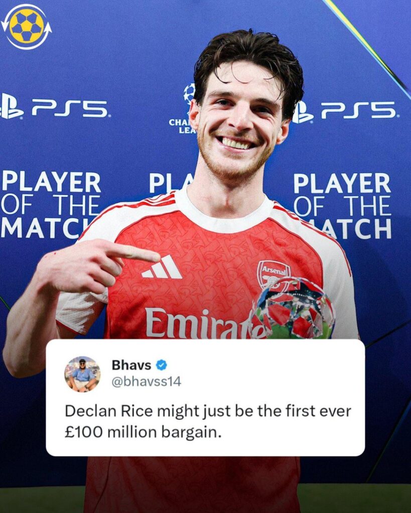 Declan Rice: £100m “bargain”… how are we feeling, Hammers?