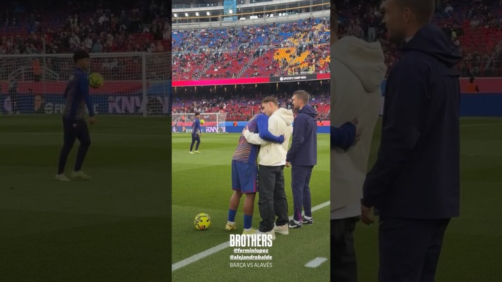 It's adorable🫂😄😄 #shorts #ferminlopez #balde #adorable #fcbarcelona