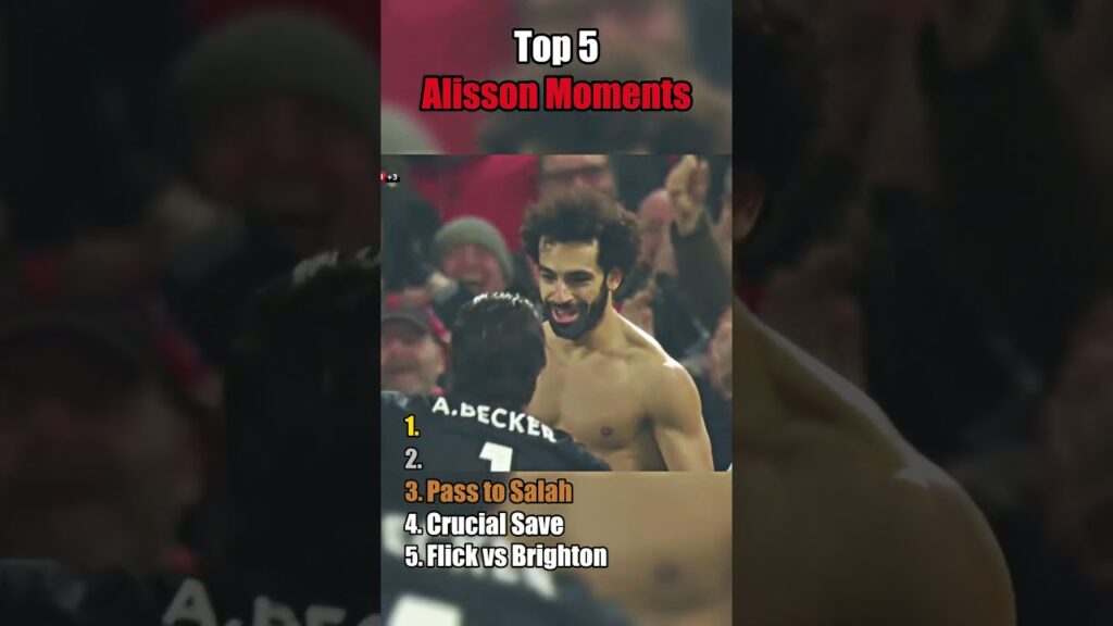 Top 5 Times Alisson Shocked Everyone!